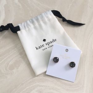 Kate Spade “Black Diamond” Earrings